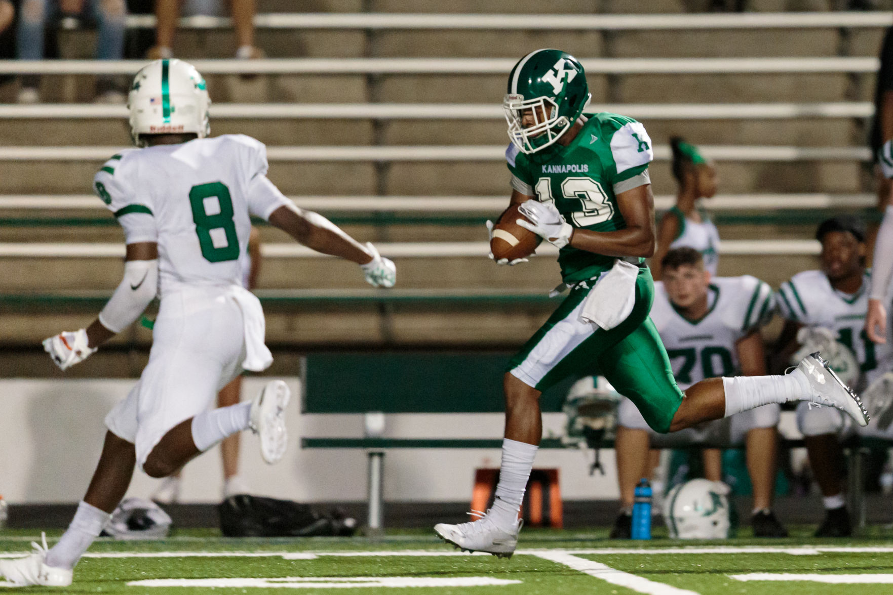 The A.L. Brown Wonders host the Gastonia Ashbrook Greenwave on a brand new field in their season opener.